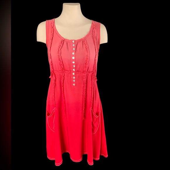 Point Zero Dresses & Skirts - Point Zero prairie apron sleeveless dress